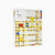 Close up detail of Piet Mondrian: Broadway Boogie Woogie puzzle.
