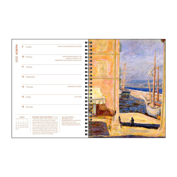 2025 Masterpieces 12Month Engagement Calendar SFMOMA Museum Store