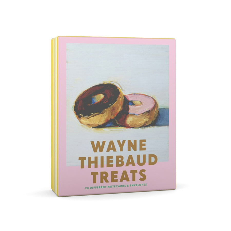 Front cover of Wayne Thiebaud Treats Notebook.