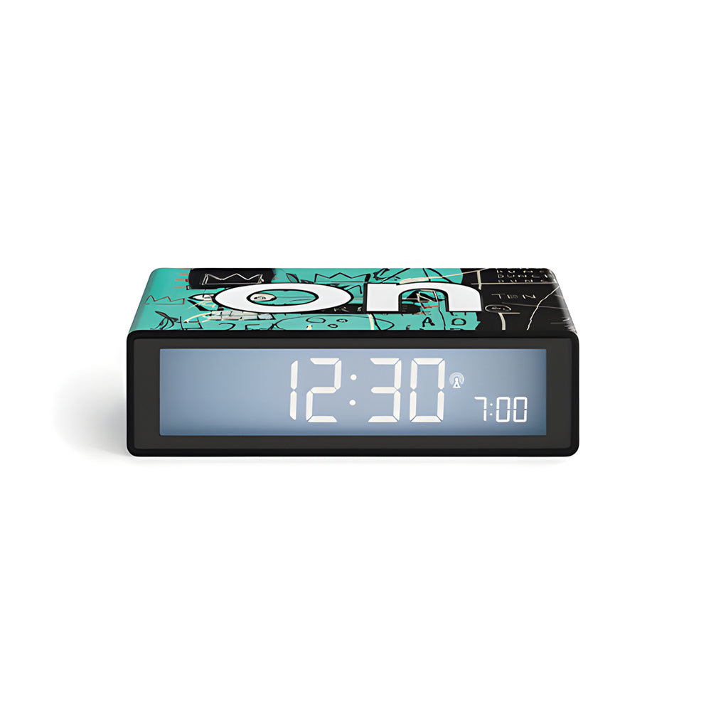 Flip+ Alarm Clock Basquiat Equals Pi