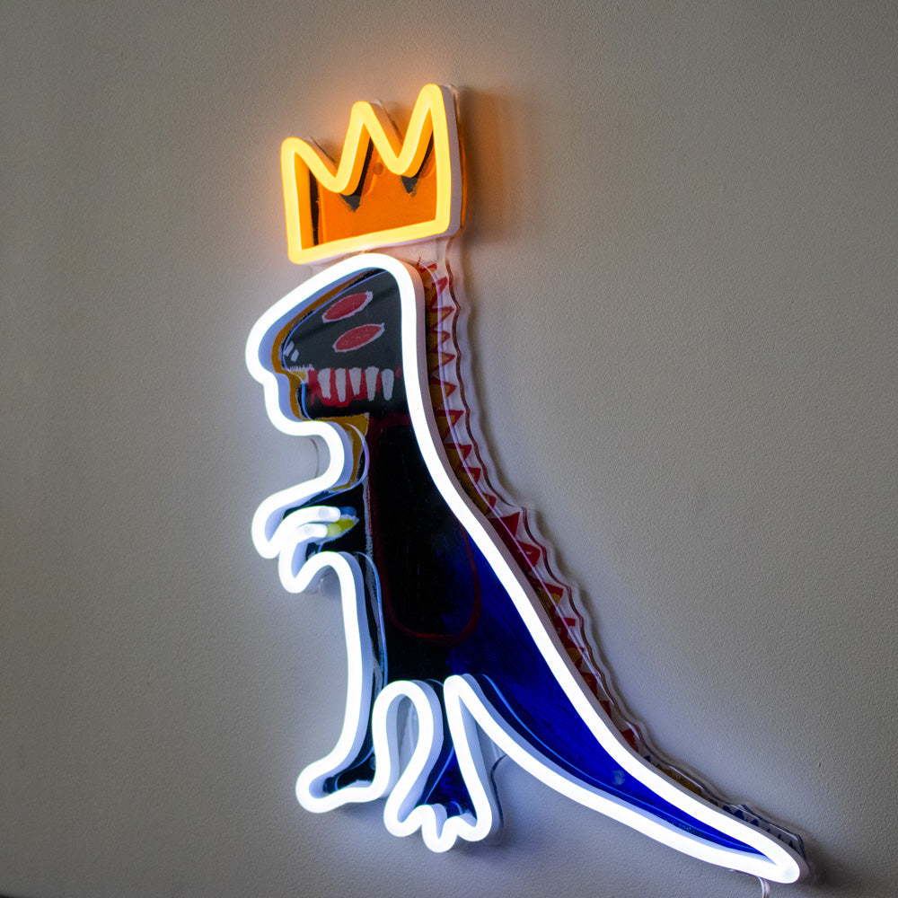 Jean-Michel Basquiat Pez LED Neon Light