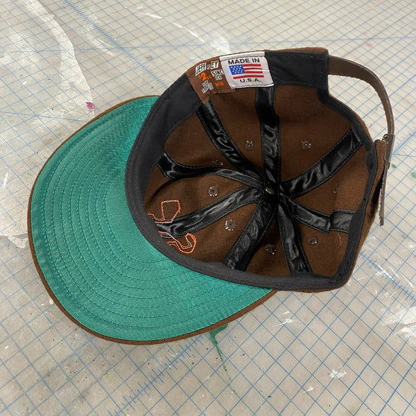 Jeffrey Sincich 8-Panel Wool SF Baseball Cap: Brown - SFMOMA