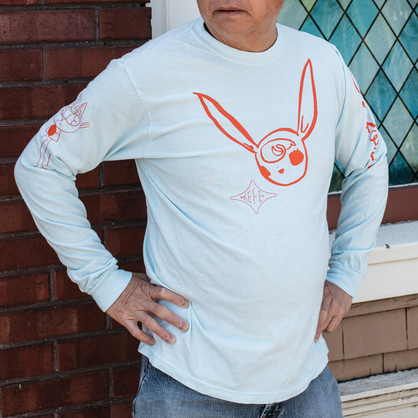 KEFE Cats and Bunnies Long Sleeve T-Shirt - SFMOMA Museum Store