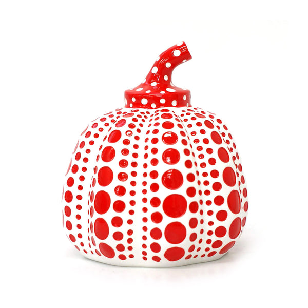 Yayoi Kusama Pumpkin Object: White + Red - SFMOMA Museum 