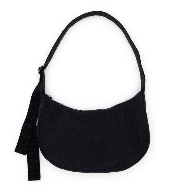 M*n様 BAGGU 　ショルダーバッグ　black Medium-Crescent-Bag-