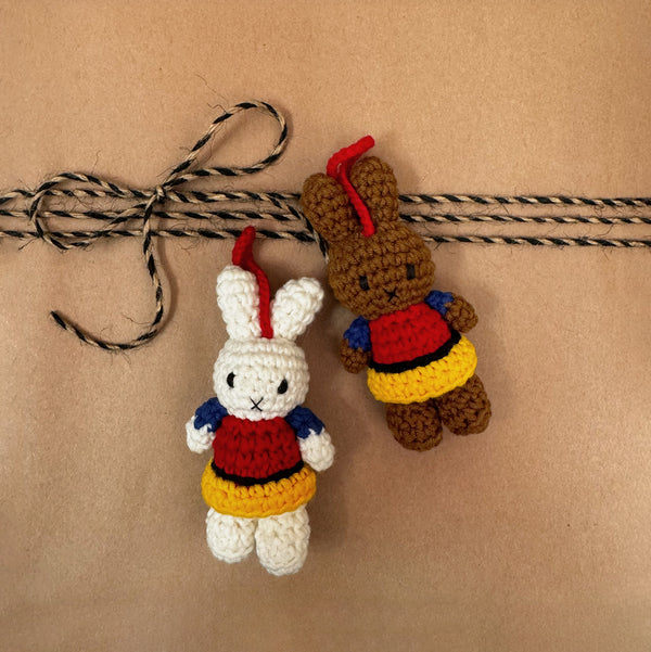 Miffy x Mondrian Ornament - SFMOMA Museum Store