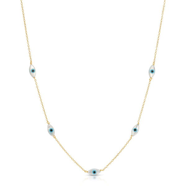 Mini Evil Eye Necklace - SFMOMA Museum Store