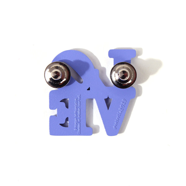 Robert Indiana Red Love Pin - SFMOMA Museum Store