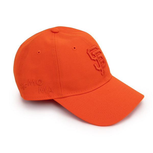 SFMOMA x New Era SF Giants Adjustable Hat: Orange - SFMOMA Museum