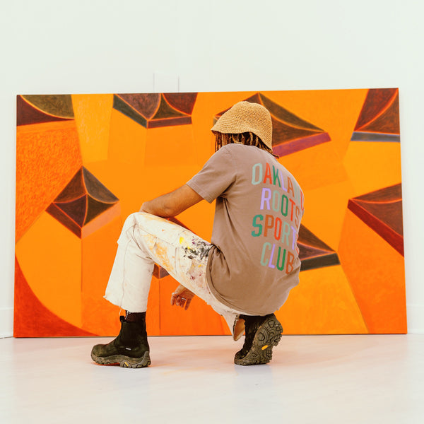 Oakland Roots SC x SFMOMA Espresso T-shirt - SFMOMA Museum Store