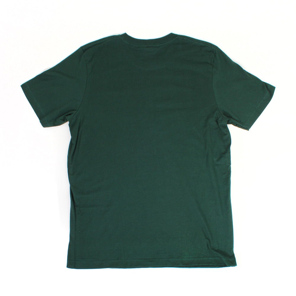 SFMOMA Logo T-shirt: Green/Fuscia back