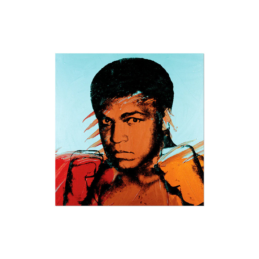 Muhammad Ali Sticker by Warhol