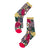 Festive Floral Sheer Socks