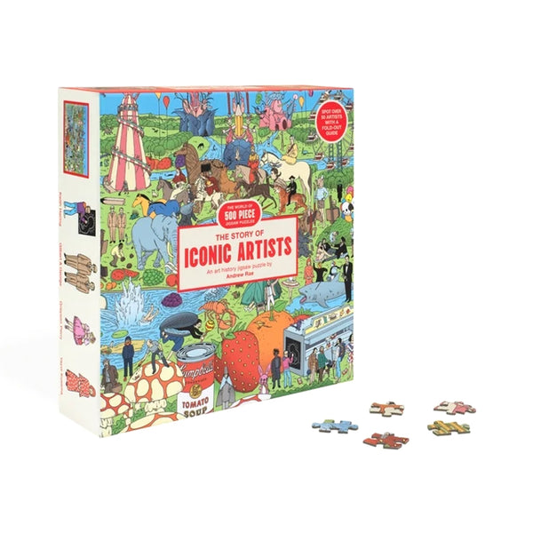 The Story of Iconic Artists 500-Piece Jigsaw Puzzle - SFMOMA