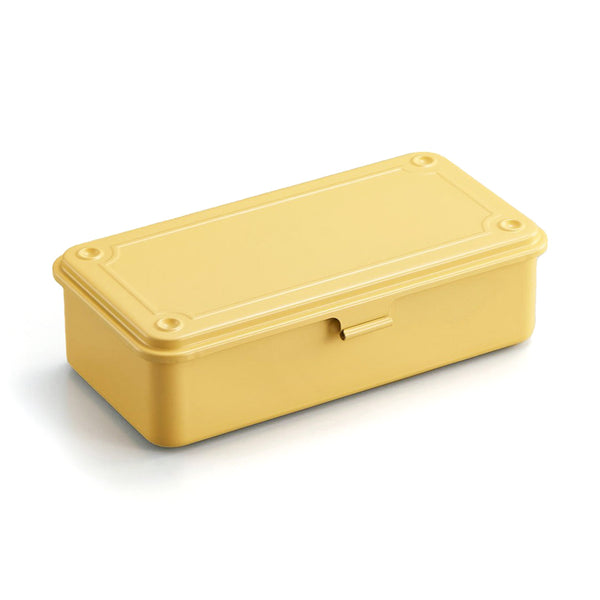 Toyo Steel Stackable Storage Box: Yellow - SFMOMA Museum Store