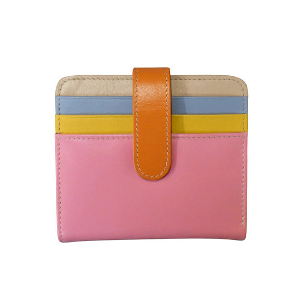Snap Bifold Wallet: Pink Rainbow - SFMOMA Museum Store