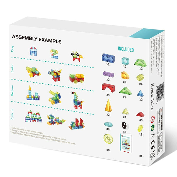 Magnetic Blocks 62 Piece Set - SFMOMA Museum Store