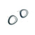 Eclipse Organic Ovals Post Earrings