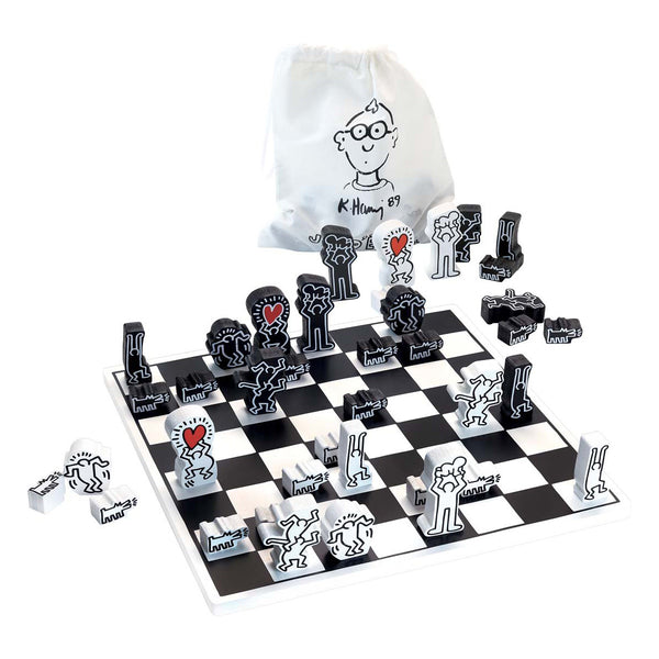 Keith Haring Colorful Chess Set – MoMA Design Store
