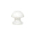 Small Mushroom Light by Kikkerland, unboxed, turned off.
