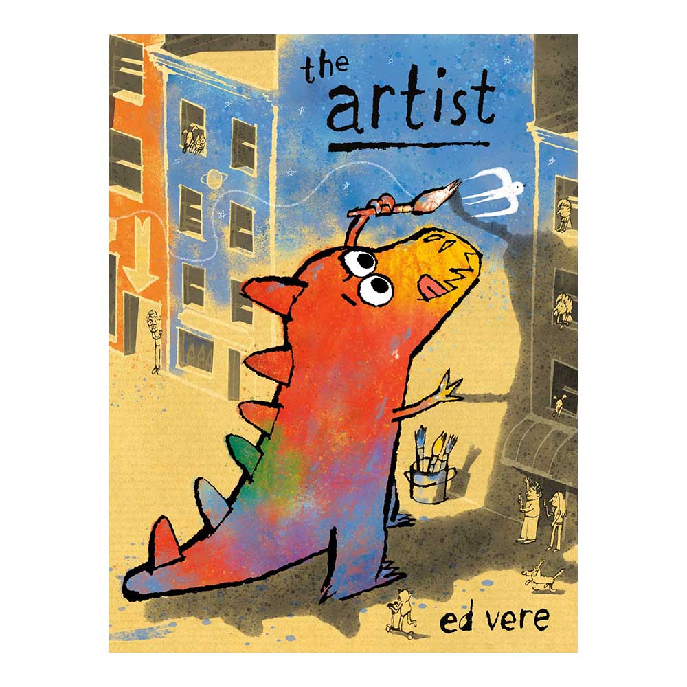 Cover of The Artist by Ed Vere on white background.