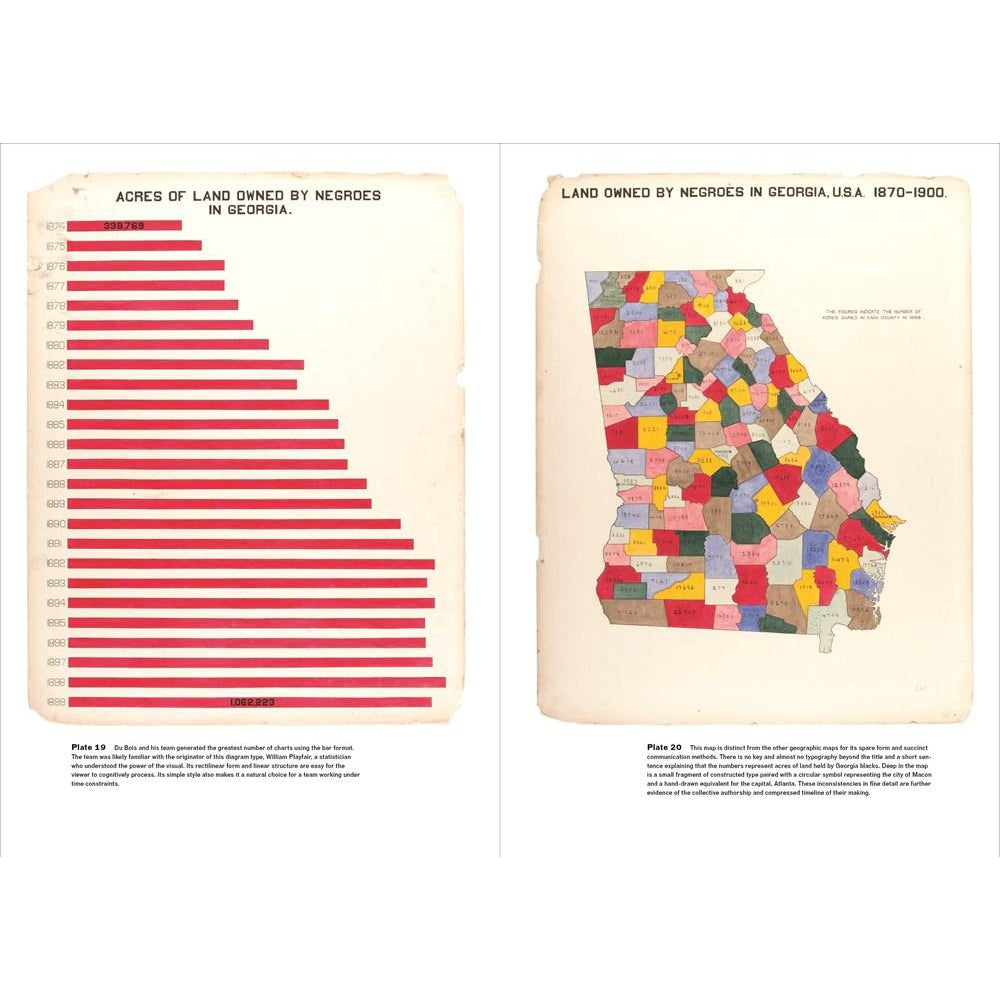 Black land ownership in Georgia in W.E.B. Du Bois Data Portraits: Visualizing Black America.