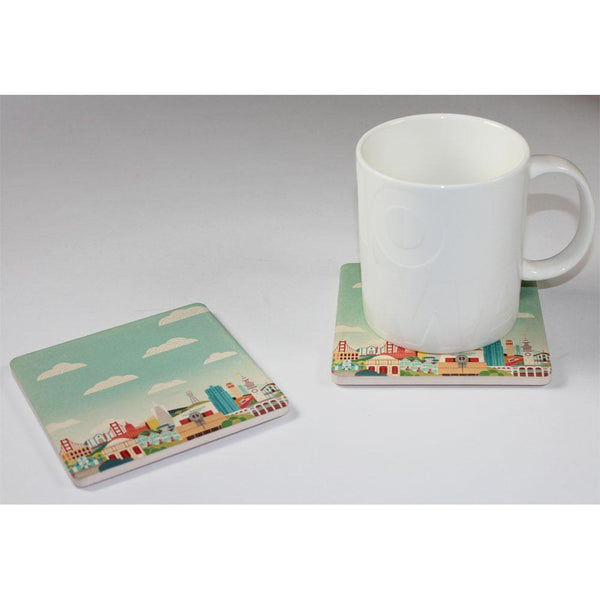 Protect your furniture with ceramic sublimation coasters