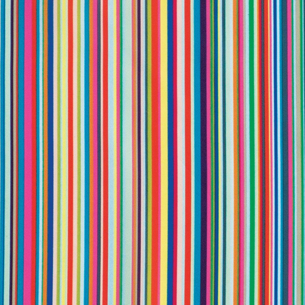 Close up of the stripe pattern from the SFMOMA Stripe Foldable Bag.
