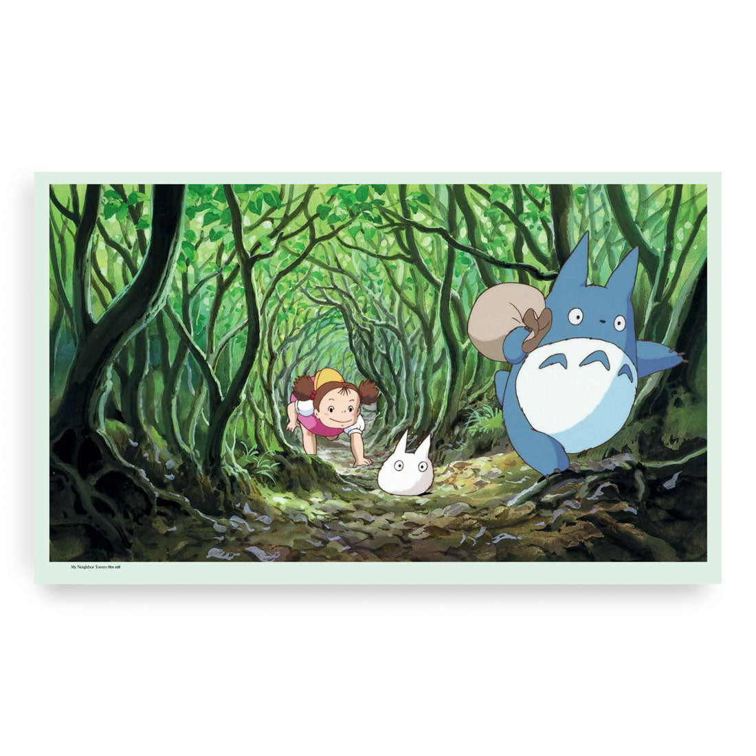 Screen print of a shot from My Neighbor Totoro in Hayao Miyazaki.