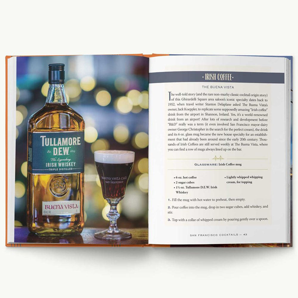 The Irish Coffee recipe from San Francisco Cocktails.
