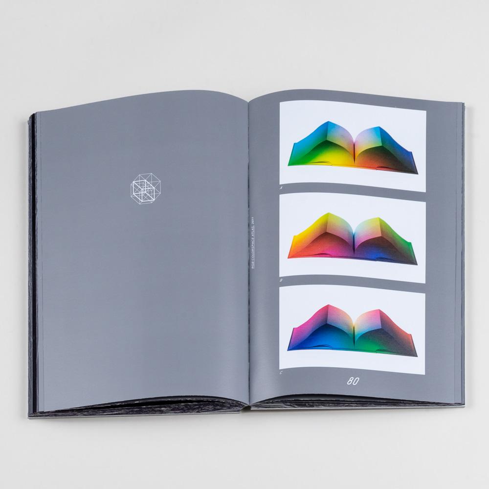 Colored book drawings in Tauba Auerbach S v Z.
