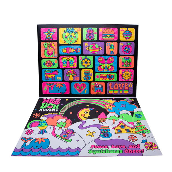 NeeDoh Advent Calendar packaging