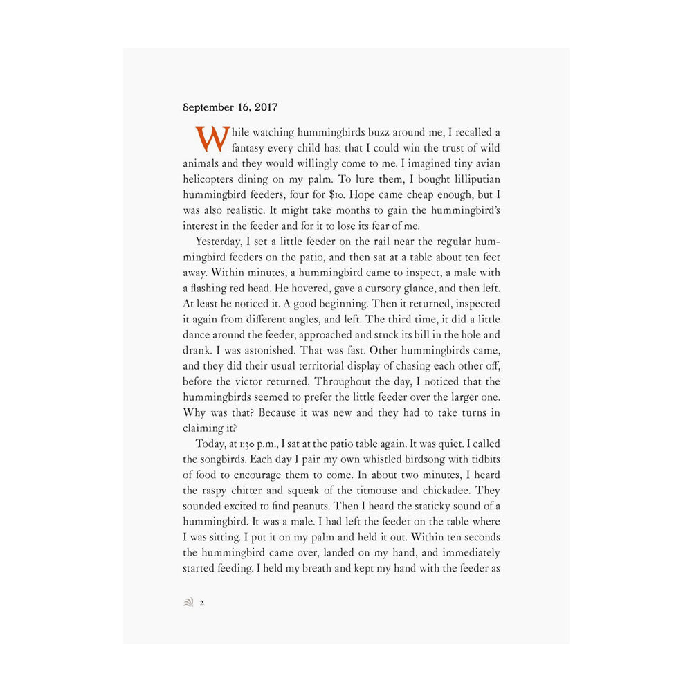 Front cover of The Backyard Bird Chronicles.
