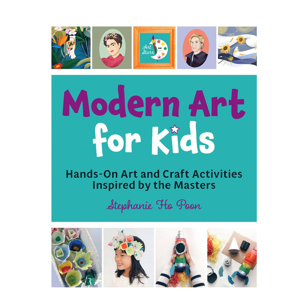 Front cover of &quot;Modern Art For Kids&quot;