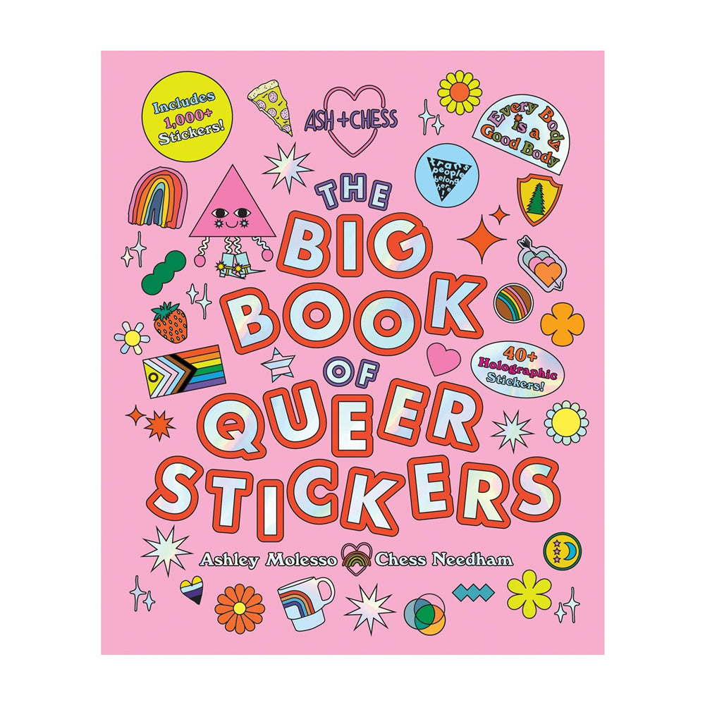 Front cover of &quot;The Big Book of Queer Stickers.&quot;