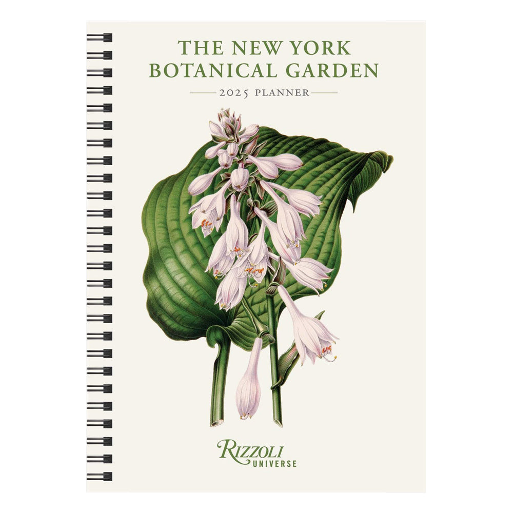 Front cover of The New York Botanical Garden 2025 Planner.