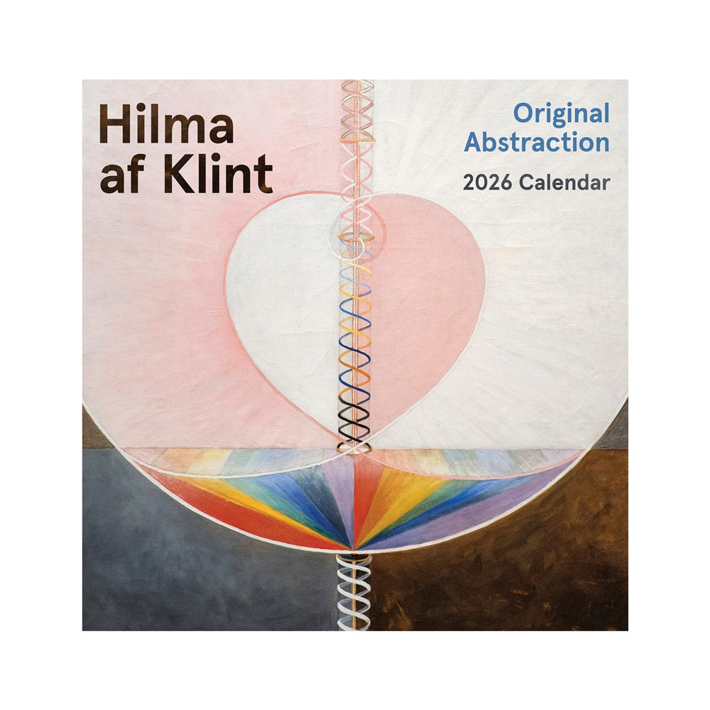 Front cover of Hilma Af Klint 2026 Wall Calendar.