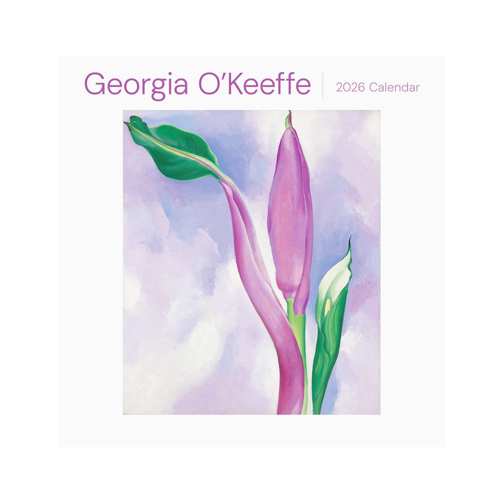 Front cover of Georgia Okeeffe 2026 Wall Calendar.