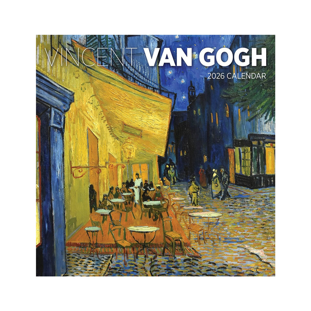 Front cover of Vincent Van Gogh 2026 Wall Calendar.