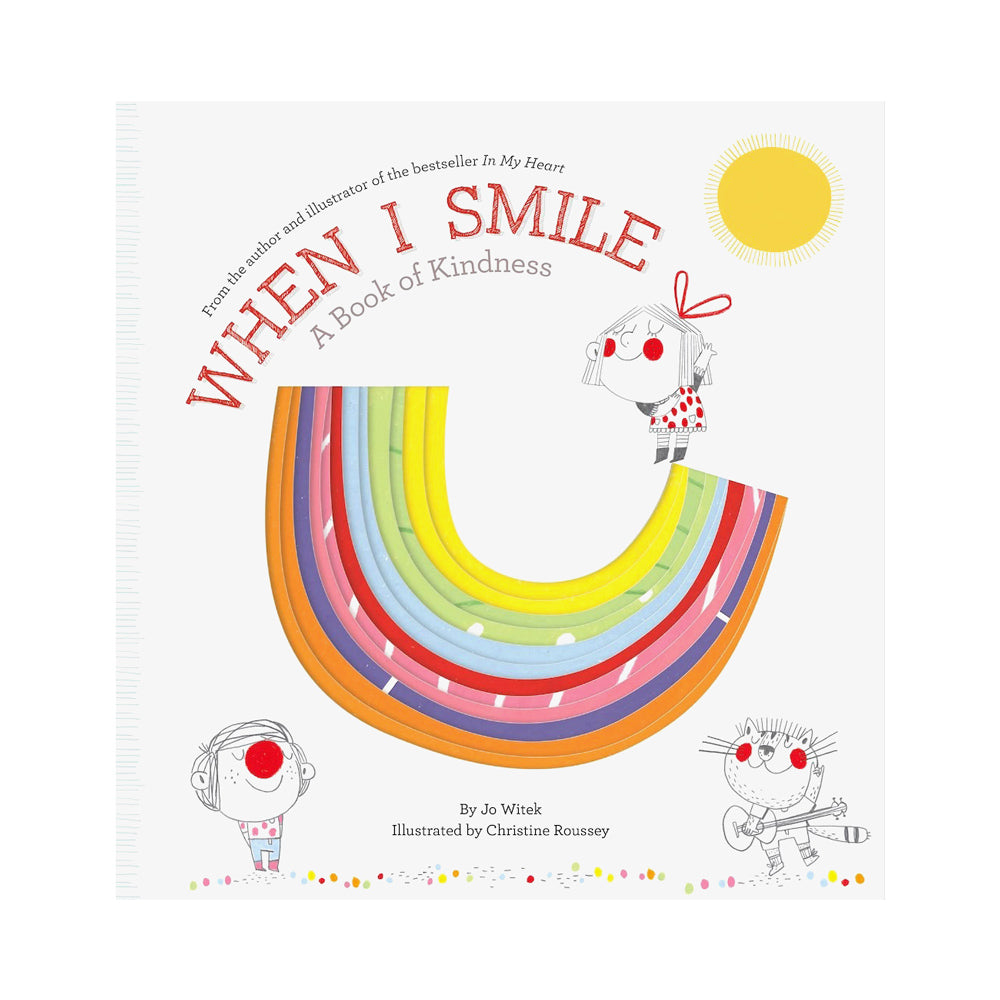 Front cover of book, When I Smile. 