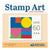 Front cover of United States Postal Service Stamp Art 2025 wall calendar.