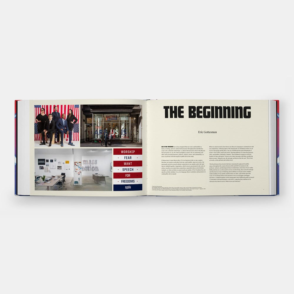 Front cover of Hank Willis Thomas: For Freedoms.