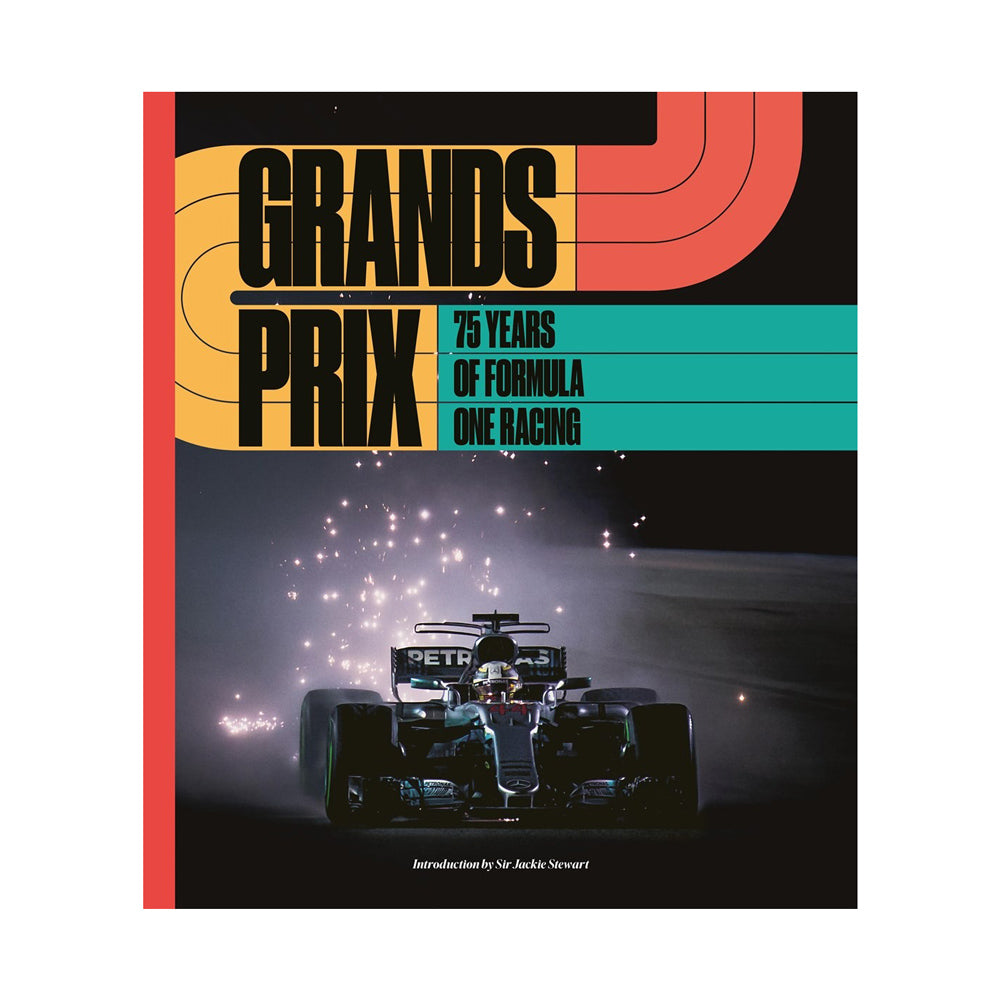 Front cover of Grands Prix : 75 Years of Formula One Racing.