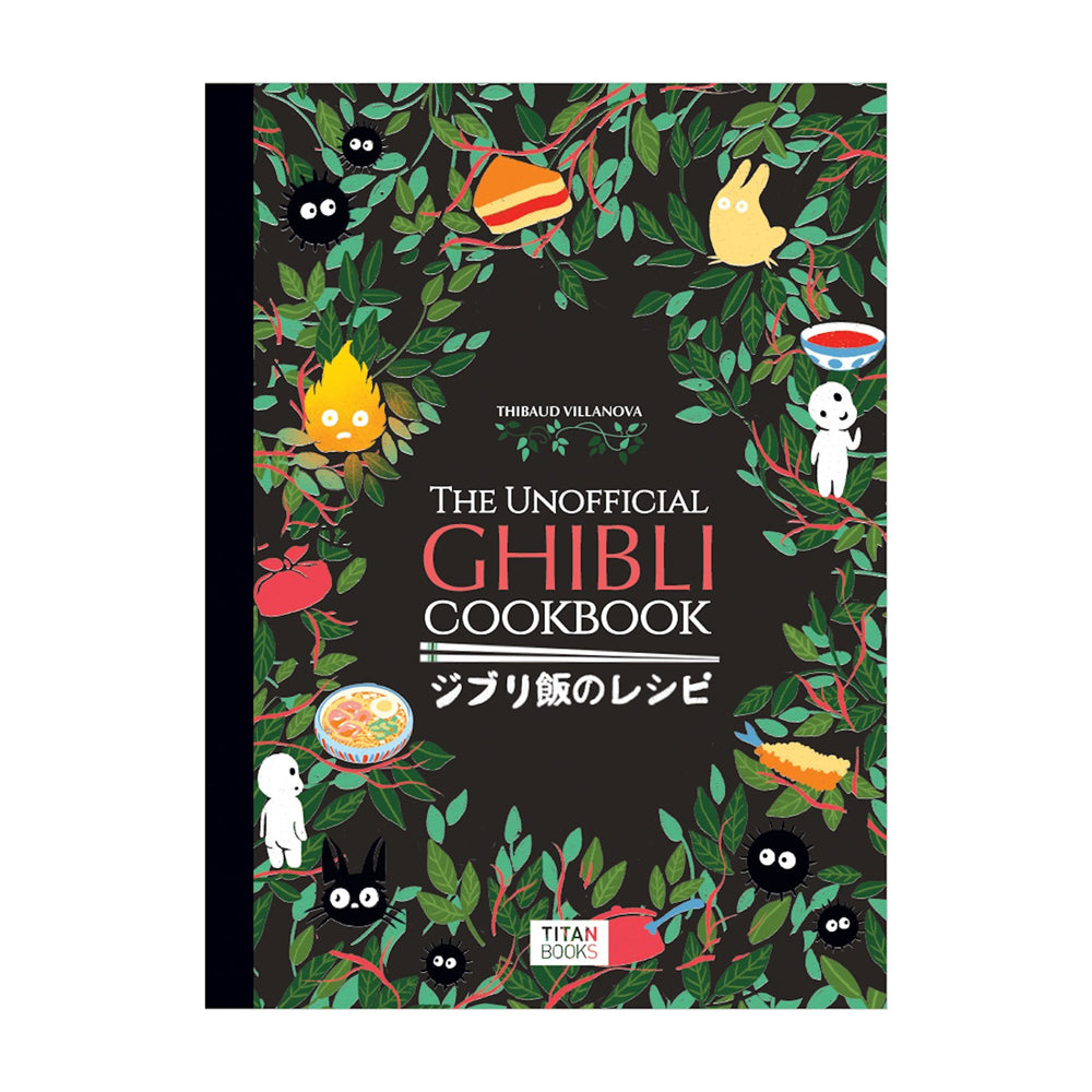 Front cover The Unofficial Ghibli Cookbook.
