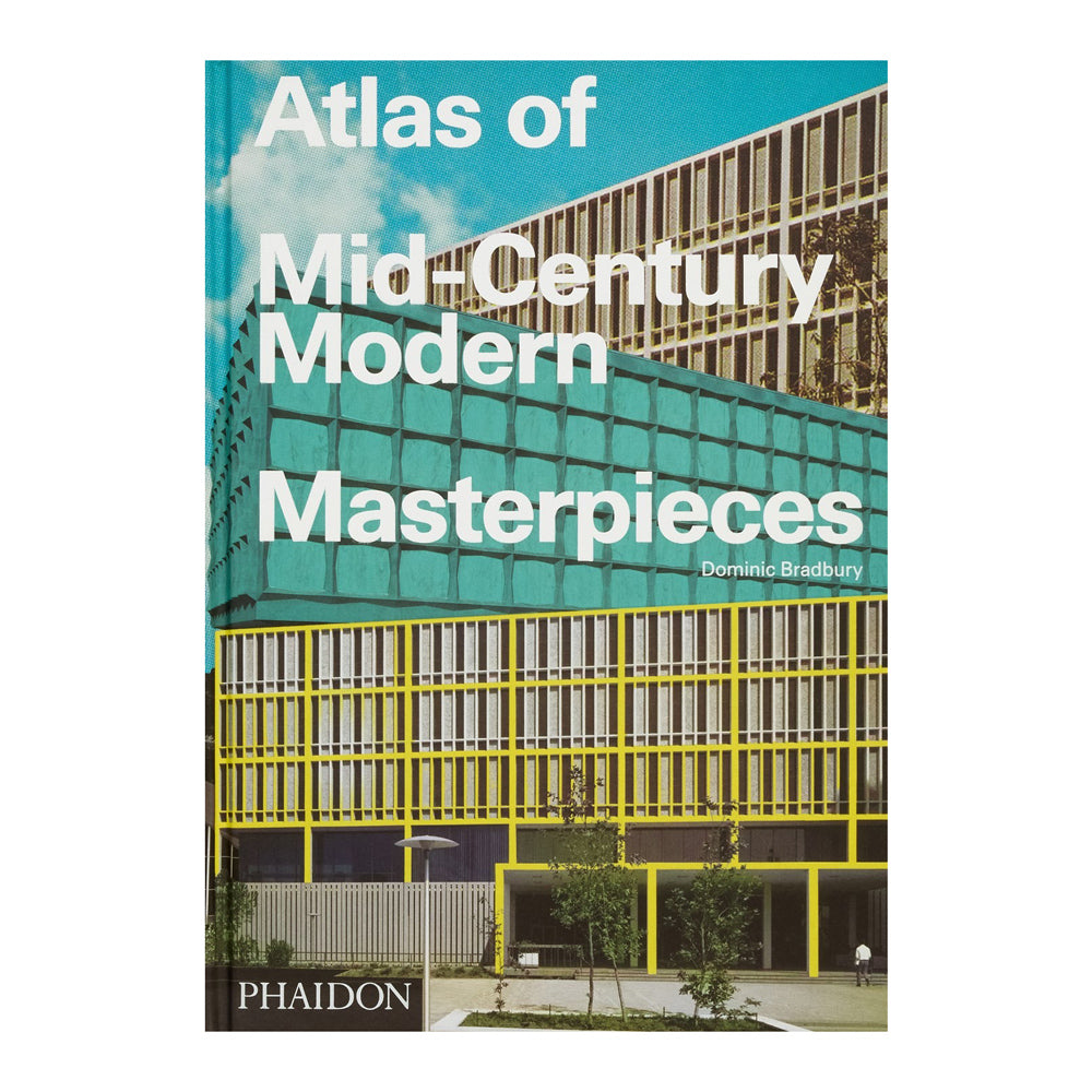 Front cover of Atlas Of Mid-Century Modern Masterpieces.