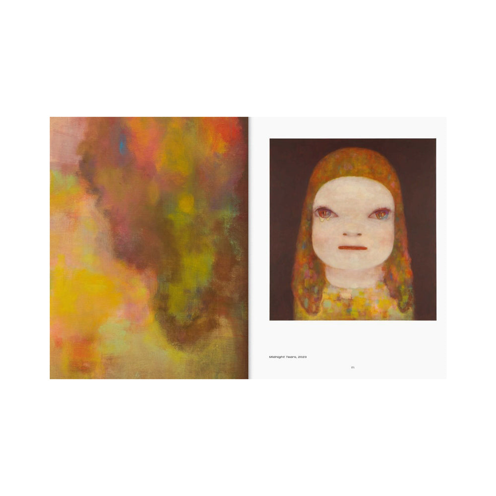 Interior pages featuring two artistic portraits side by side.