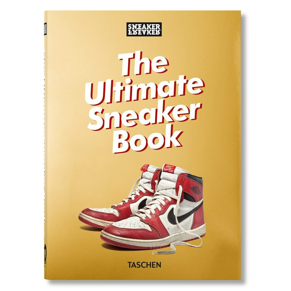 Front cover of The Ultimate Sneaker Book.