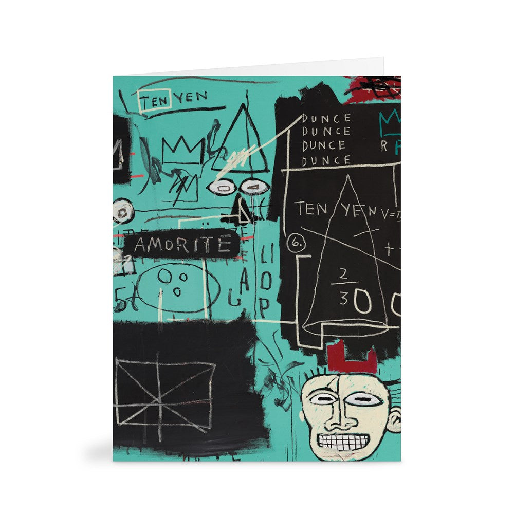 Basquiat Greeting Card Example 1