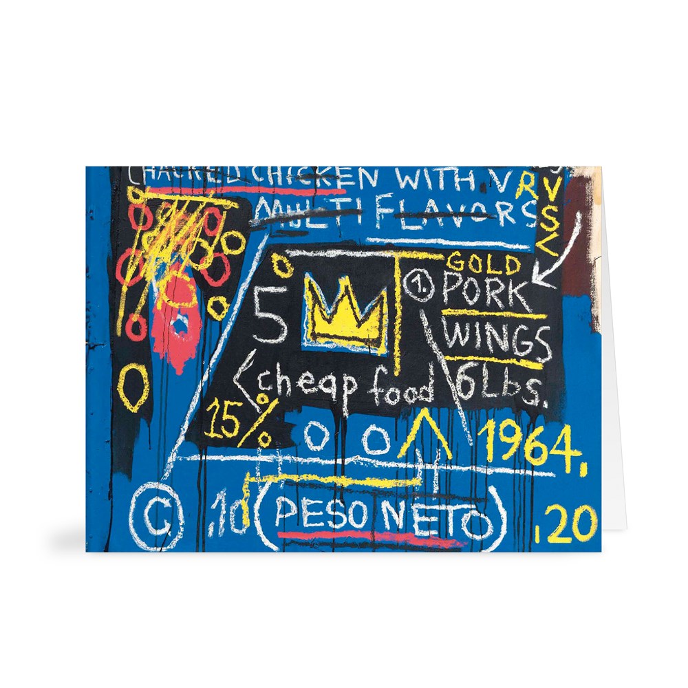 Basquiat Greeting Card Example 7