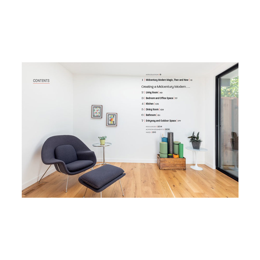 Midcentury Modern Style: An Approachable Guide to Inspired Rooms book cover image